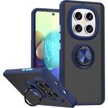 Magicool Xiaomi Redmi Note 15 Pro 5g Montreal Yüzüklü Silikon Kapak - Lacivert