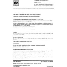 Hepta Collection Iso/tr 4114:1979, Road Vehicles - Caravans And Light Trailers - Static Load On Ball Couplings