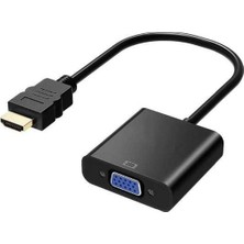Hepta Collection PM-2162 HDMI To VGA Aktif Görüntü Çevirici Dönüştürücü Adaptör Ses Çıkışsız
