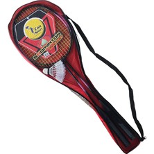 Hepta Collection Özel Çantalı Badminton Seti – 2 Raket + 3 Top | Hafif, Dayanıklı ve Taşınabilir Spor Seti (Mavi)