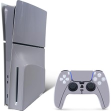 Hepta Collection 5 Slim Disk Edition Paketi ile Uyumlu Mightyskins Cilt - Düz Gri | Koruyucu, Dayanıklı ve Benzersiz