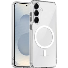Teknoft S25 Için Origin Serisi Magsafe ile Uyumlu Yükseltilmiş Lens Çerçeveli ve