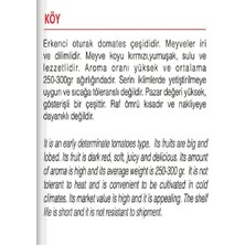 Hepta Collection Ata Tohumu Yerli Doğal Köy Domatesi 1000 Adet Tohum