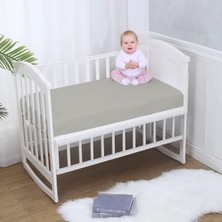 Hepta Collection %100 Pamuk Penye, Lastikli Full Kenar Bebek Çarşafı – Oeko-Tex Sertifikalı, Yumuşak ve Nefes Alabili