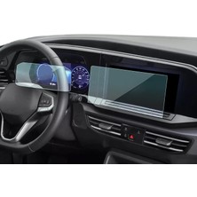 Hepta Collection Volkswagen Caddy 2024-2025 Uyumlu 10 Inç Dijital Gösterge ve Navigasyon 9h Nano Ekran Koruyucu