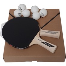 Hepta Collection Butterfly 85106 Timo Boll Masa Tenisi Raket Seti, Standart