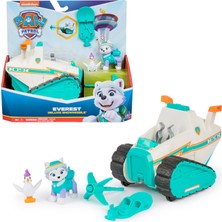 Hepta Collection Paw Patrol – Figürlü Kar Aracı, Snowboard ve Henrietta Figürü (Deluxe Araç), 3 Yaşından Büyük Çocukl