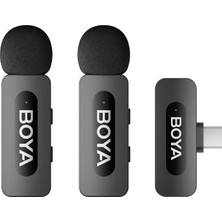 Hepta Collection BY-V20 Type-C Kompakt Kablosuz Yaka Mikrofonu (Yeni Versiyon)