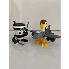 Hepta Collection Bombardini Gusini ve Cappuccino Assassino Figür Karakterler Oyuncak Büyük Boy 2 Li Set