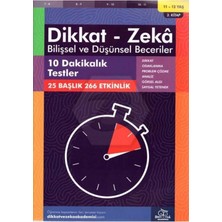 Dikkat ve Zeka Akademisi Dikkat Zeka 3.kitap 10 Dakikalık Testler