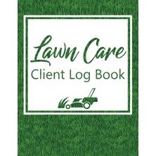 Hepta Collection Professional Lawn Care Client Log Book | Lawn Mowing And Landscape Appointment Logbook | Track And K