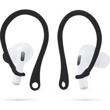 Hepta Collection Amial Europe - Kulak Kancası Ear Hooks Airpods 3  2  1  Pro ile Uyumlu, Kaymaz, Spor Aktiviteleri [k