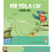 Hepta Collection Bir Yola Çık-Kuşlar Parmak Takipli Yırtılmaya Dayanıklı 0-6 Yaş Hikaye ve Aktivite Kitabı