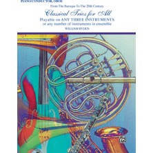 Hepta Collection Classical Trios For All (From The Baroque To The 20TH Century): Piano/conductor, Oboe (For All Serie