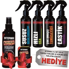 Hepta Collection Interwax 4'lü Oto Bakım Seti 230ML + Interwax Ikili Set, 200ML