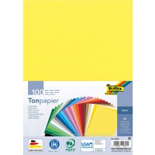 Hepta Collection Folia 6499 - Renkli Kağıt Karışımı, Dın A4, 130 G/m², 100 Yaprak, 25 Farklı Renkte, El Işi ve Yaratı