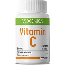 Hepta Collection Vitamin-C Portakal Aromalı Takviye Edici Gıda 60 Tablet