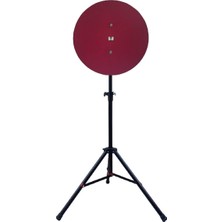Hepta Collection Tripod Ayaklı Klasik Dart Arkalık Stand Seti. Bordo