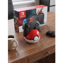 Nintendo Switch Pro Controller Uyumlu Poké Ball Stand - Gamer Koleksiyon Serisi