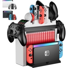 Hepta Collection Switch ve Switch OLED Cons, Pro Controller ve Poke Ball Controller Için Anahtar Dü