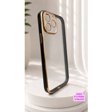 Tepex Taşlı Lens Korumalı Sadece Iphone 13 Promax Uyumlu Mat Şeffaf Lens Korumalı Şık ve Tarz Telefon Kılıfı...