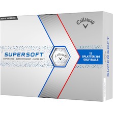 Hepta Collection Golf Bl Cg Supersft 23 Blu Splatter 12B Pk