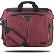 Hepta Collection Taranto VP3405 14" Su Geçirmez Kumaş,notebook, Laptop, El Çantası-Bordo