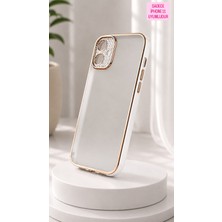Tepex Taşlı Lens Korumalı Sadece Iphone 11 Uyumlu Şık ve Tarz Mat Şeffaf Telefon Kılıfı....