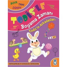 Todişin Arkadaşları Todişle Boyama Zamanı 3-4 Yaş Timaşçocuk