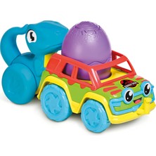 Hepta Collection Toomies -Toomıes E73251 Tomy Chase & Roll Raptors, Push-Geçin, Dinozor Çocukları, Jurassic Dünya, Eğ