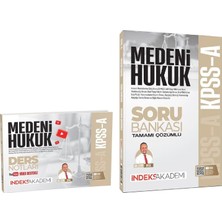 Hepta Collection Indeks Akademi 2026 Kpss A Grubu Medeni Hukuk Video Ders Notları + Soru Bankası 2 Li Set - Eyüp Inde