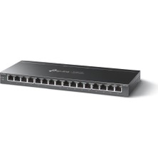 Tp-Link TL-SG116P, 16-Port Gigabit Desktop Switch With 16-Port Poe+