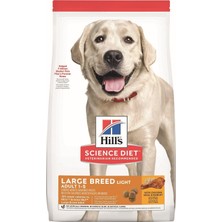 Hill's Scıence Plan Light Yetişkin Büyük Irk Tavuklu Köpek Maması 14 kg