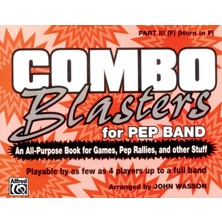 Hepta Collection Combo Blasters For Pep Band (An All-Purpose Book For Games, Pep Rallies And Other Stuff): Part Iıı (