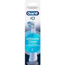 Oral-B Io Ultimate Clean Beyaz Diş Fırçası Yedek Başlığı 2 Adet