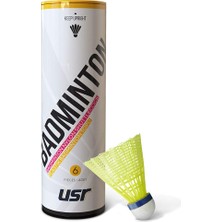 Hepta Collection Flow 200 Plastik Badminton Topu Sarı