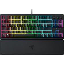 Razer Ornata V3 Tenkeyless - Kompakt Düşük Profil Oyun Klavyesi (Meka-Membran Anahtarlar, Özel Medya
