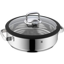 Wmf Vitalis Aroma Buharlı Pişirme Tenceresi, 28 Cm, 5 L, Cam Kapaklı, Silikon Kenarlı, Pişirme Termo