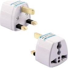 PrimeX Plus Primex PX-420 Türk Prizini Ingiliz Prize Çevirici Adaptör, 250V Type-G Uk Priz Dönüştürücü, Hac Umre