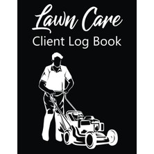 Hepta Collection Professional Lawn Care Client Log Book | Lawn Mowing And Landscape Appointment Logbook | Track And K
