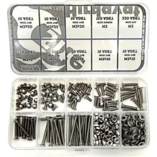 Hepta Collection Site Hırdavat 495 Parça M3 Inox Yhb Vida Somun ve Pul Seti