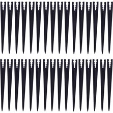 Hepta Collection Coscosx 200 Adet Plastik Sulama Damla Destek Kazıklar 1/4-Inç Boru Hortumu 4/7 Veya 3/5 Sulama Hortu