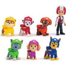 Hepta Collection Paw Patrol Air Rescue - Için 7 Figürlü Oyuncak Figür Seti, 3 Yaşından Büyük Çocuklar Için Oyuncak