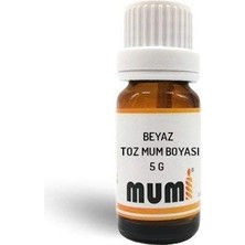 Hepta Collection Numi Mum Boyası Beyaz Pigment 5 G