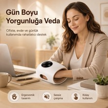 Akıllı Elektrikli El Masaj Cihazı – Isıtmalı, Hava Basınçlı, 9 Yoğunluk Seviyeli El & Bilek Masaj Aleti