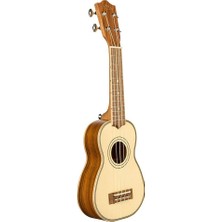 Hepta Collection Lanikai / Bag Ağırlık Katı Ladin Soprano Ukulele Sps-S