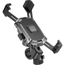Hepta Collection 360° Ayarlanabilir Gidon Bağlantılı Bisiklet Motosiklet Telefon Tutucu