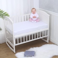 Hepta Collection %100 Pamuk Penye, Lastikli Full Kenar Bebek Çarşafı – Oeko-Tex Sertifikalı, Yumuşak ve Nefes Alabili