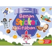 Yeti Kitap Tekrar Kullanılabilen Benim Sticker Kitabım Yetikitap