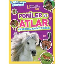 Hepta Collection National Geographic Kids Midilliler ve Atlar Çıkartmalı Faaliyet Kitabı